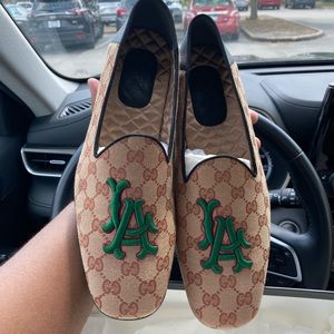 New men’s Gucci LA smoker loafers